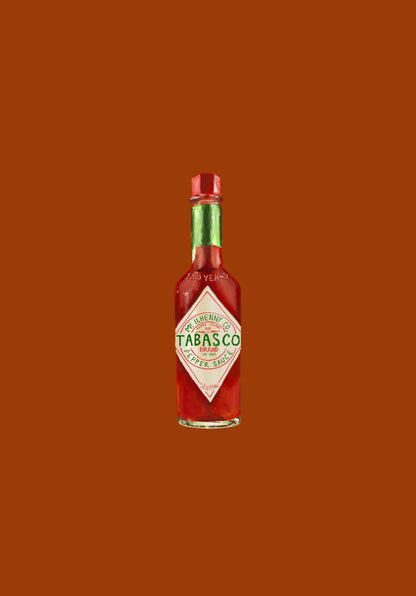 "ASH'S DINER - Salty Condiments" Tabasco Mini Print