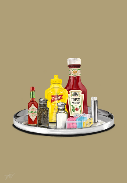 "ASH'S DINER - Salty Condiments"