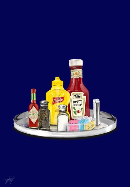 "ASH'S DINER - Salty Condiments"