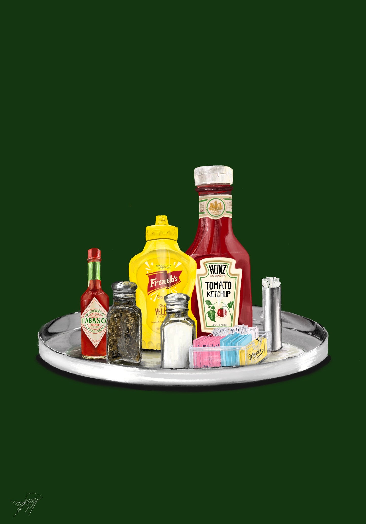 "ASH'S DINER - Salty Condiments"