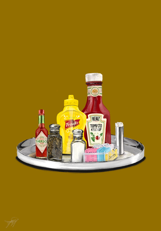 "ASH'S DINER - Salty Condiments"